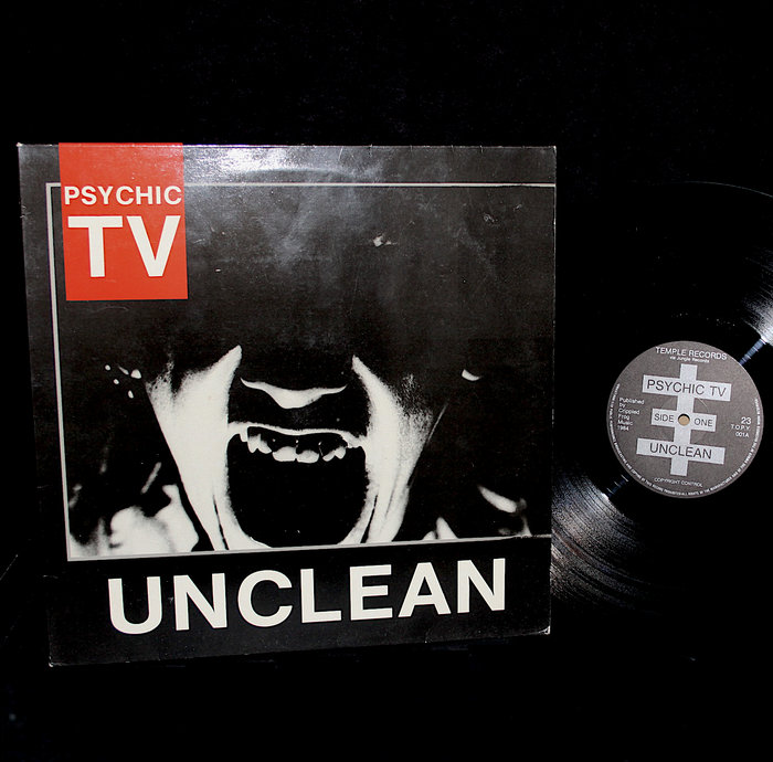 Psychic Tv Unclean Retro Orridge 1984 80s Music T Shirt