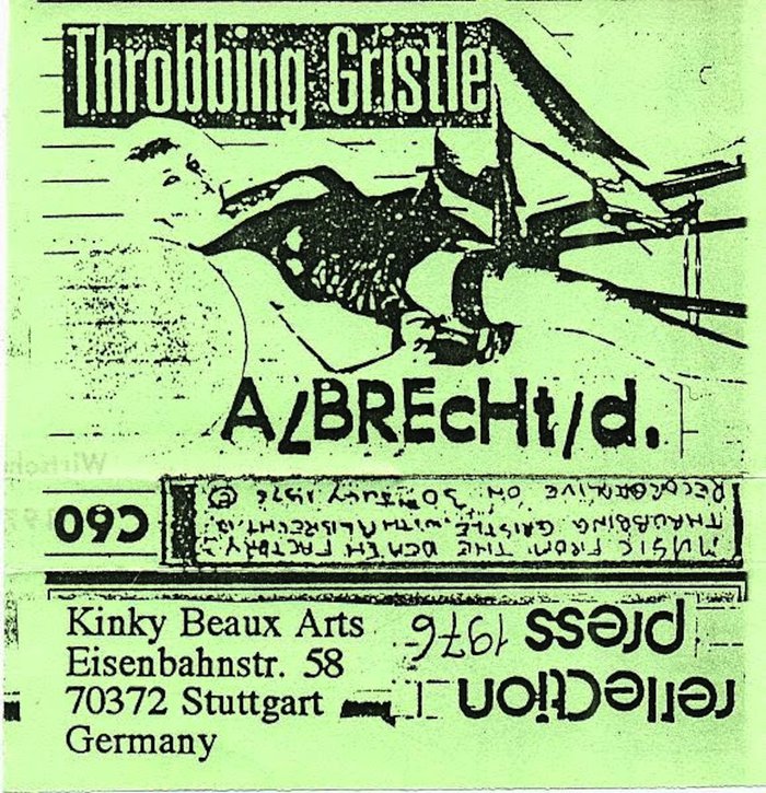 Music From The Death Factory Artist: Throbbing Gristle With Albrecht D. Yea...